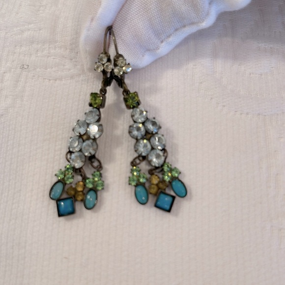Sorelli Necklace & Earrings Set with Multicolored Crystals - Picture 4 of 6